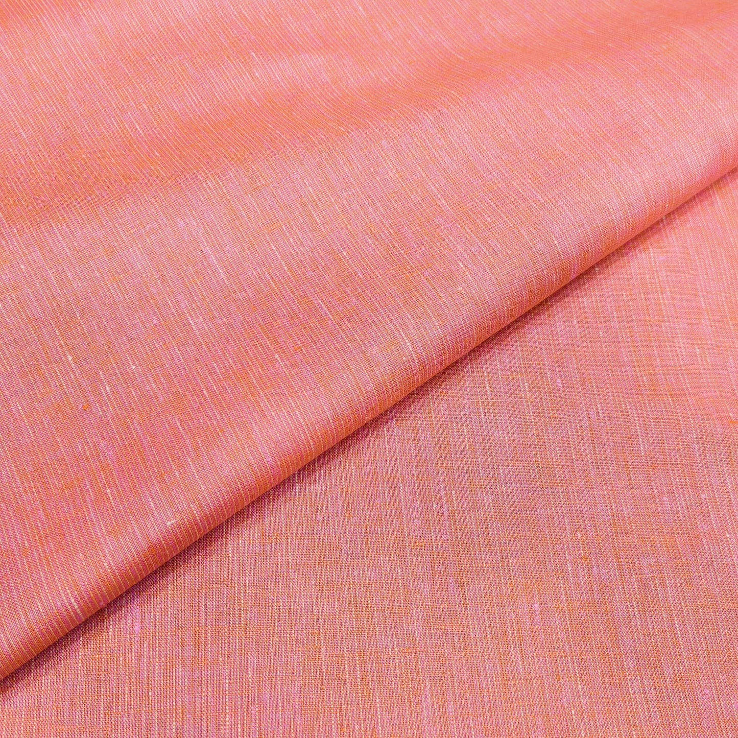 Sunset Blush Linen Fabric