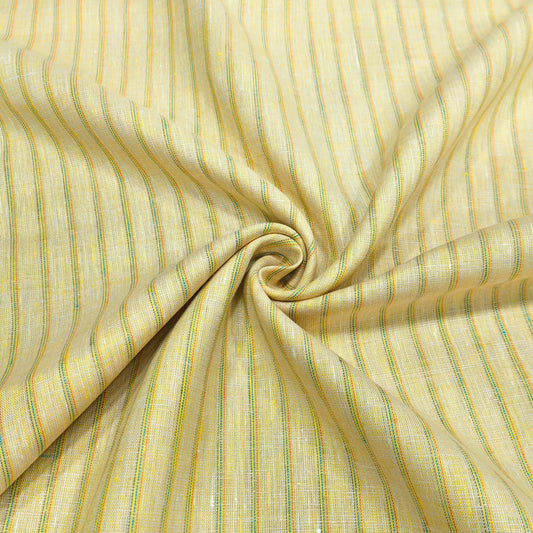 Sunbeam Multi-Stripe Linen Fabric