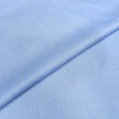 Skyline Blue Linen Fabric