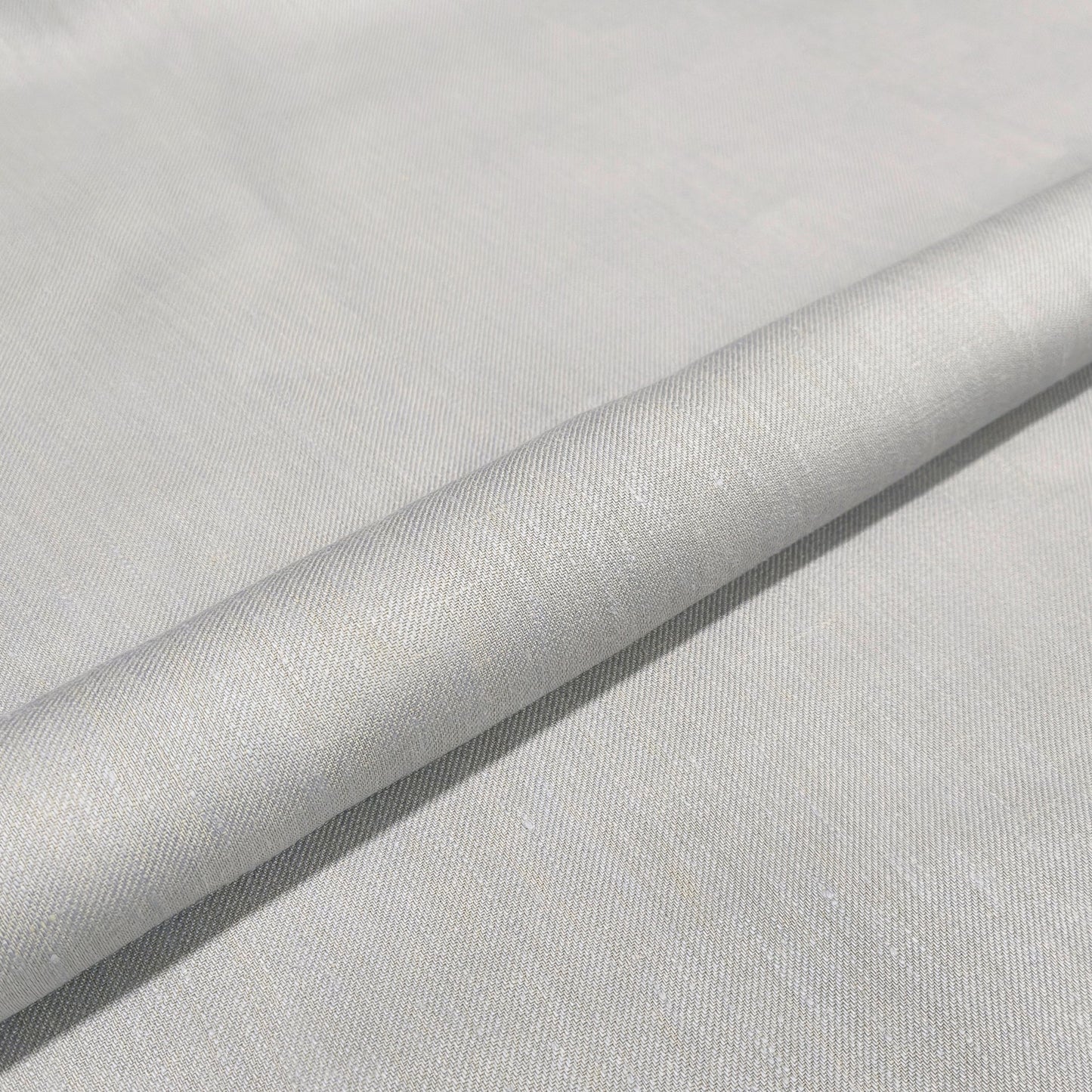 Silver Meadow Linen Fabric