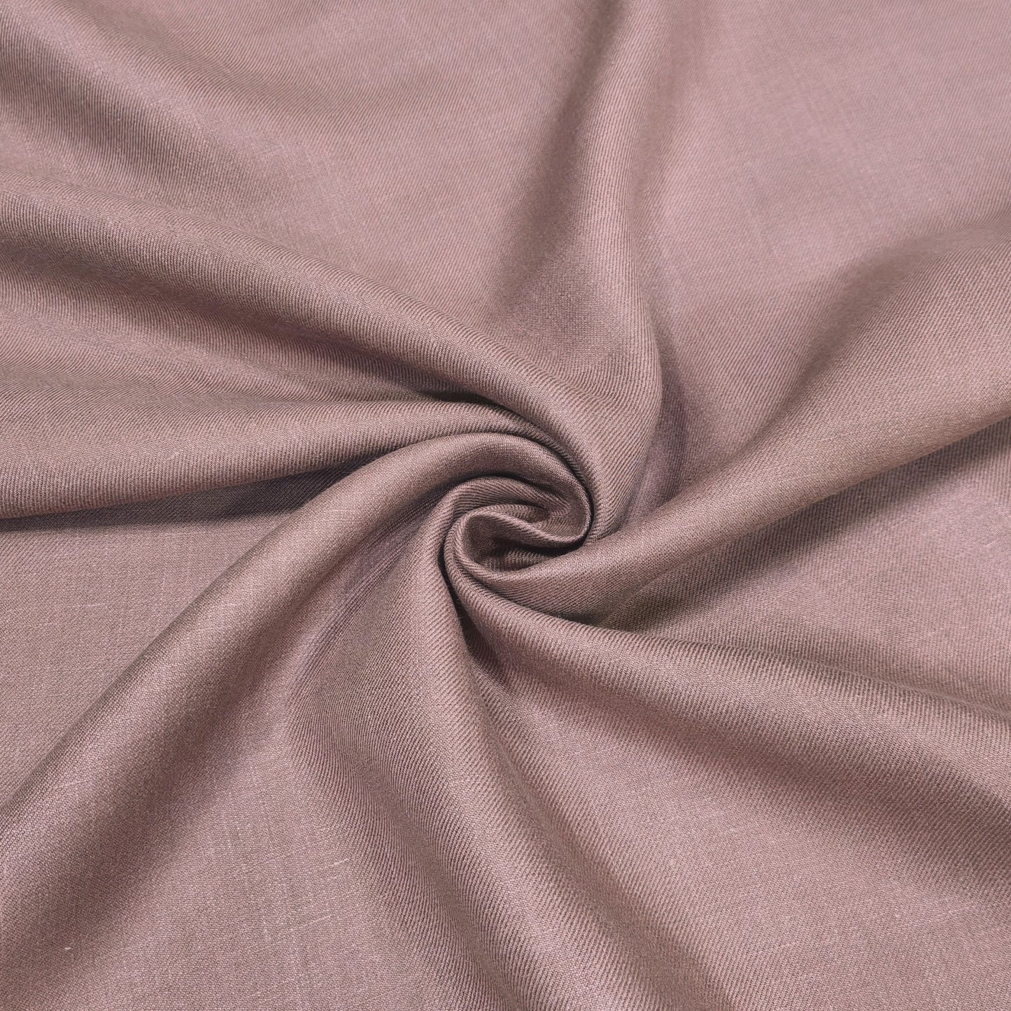 Dusty Rose Twill Linen Fabric