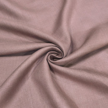 Dusty Rose Twill Linen Fabric