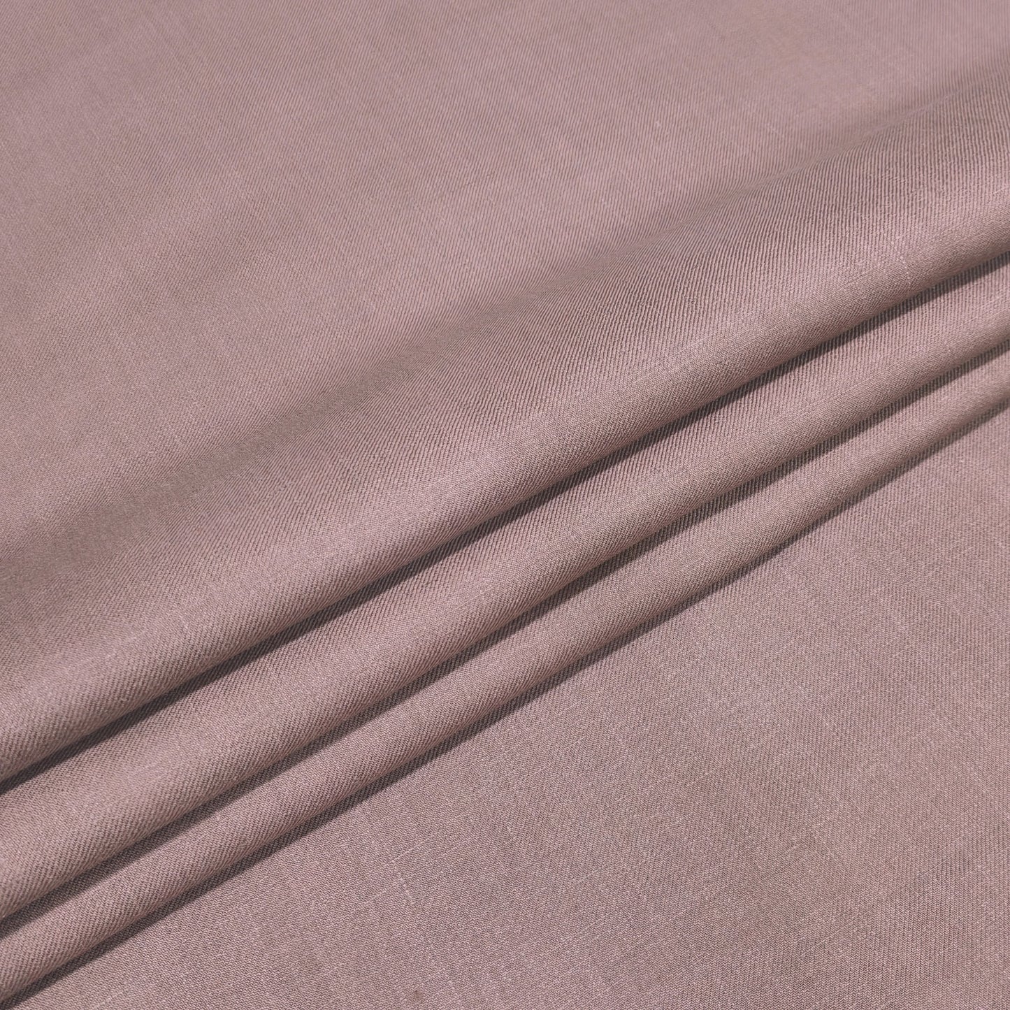 Dusty Rose Twill Linen Fabric