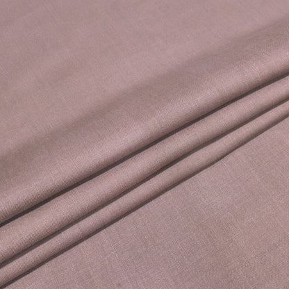 Dusty Rose Twill Linen Fabric