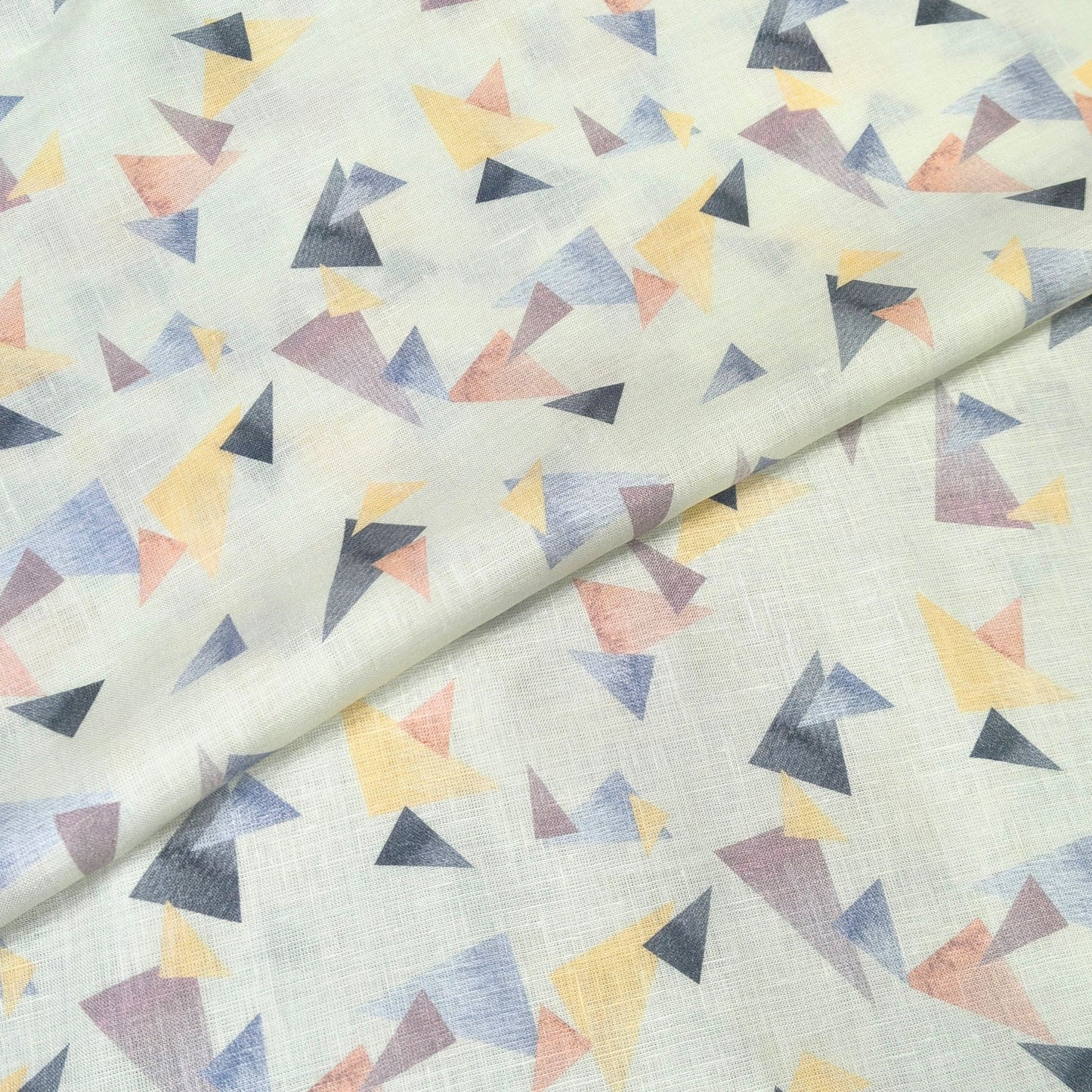 Art Prism Printed Linen Fabric