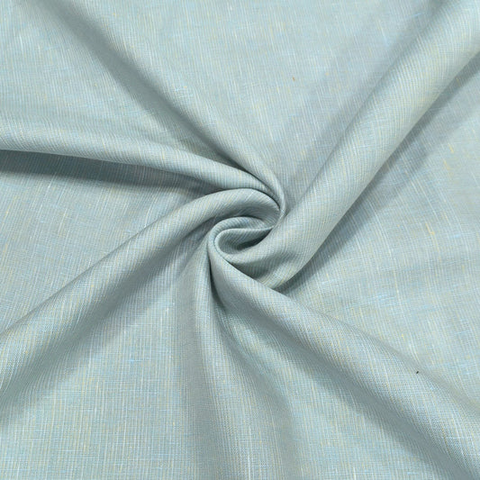 Powder Blue Linen Fabric