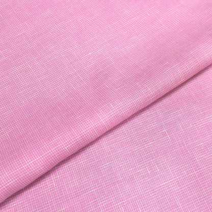 Candy Pink Linen Fabric