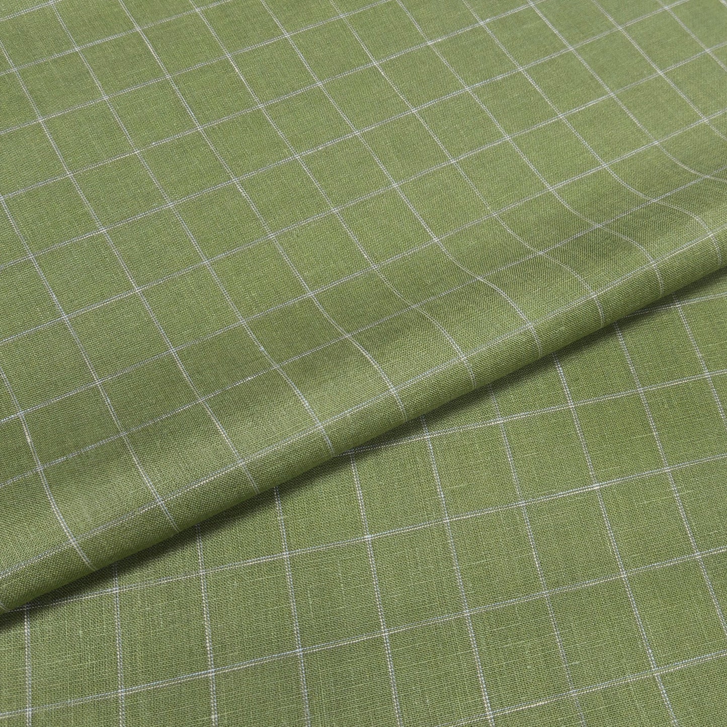 Tuscany Windowpane Linen Fabric