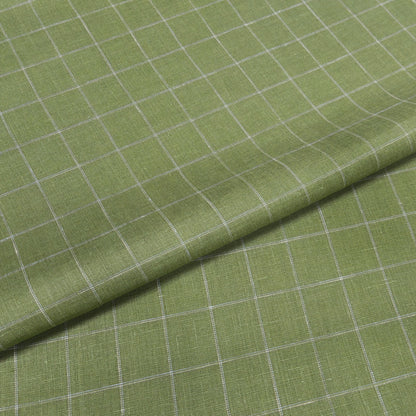 Tuscany Windowpane Linen Fabric