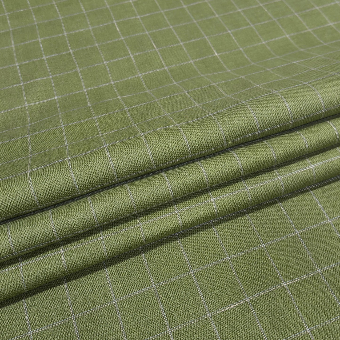 Tuscany Windowpane Linen Fabric