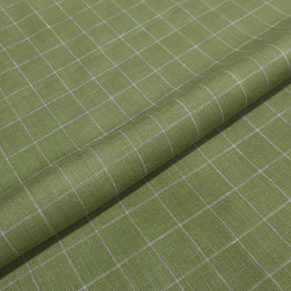 Tuscany Windowpane Linen Fabric