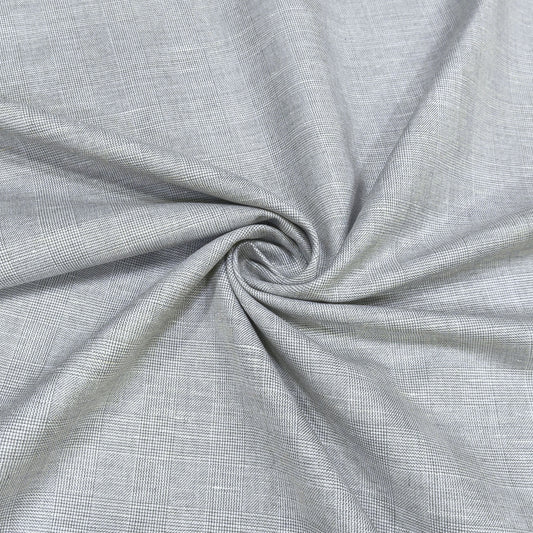 Silver Mist Glen Plaid Fabric