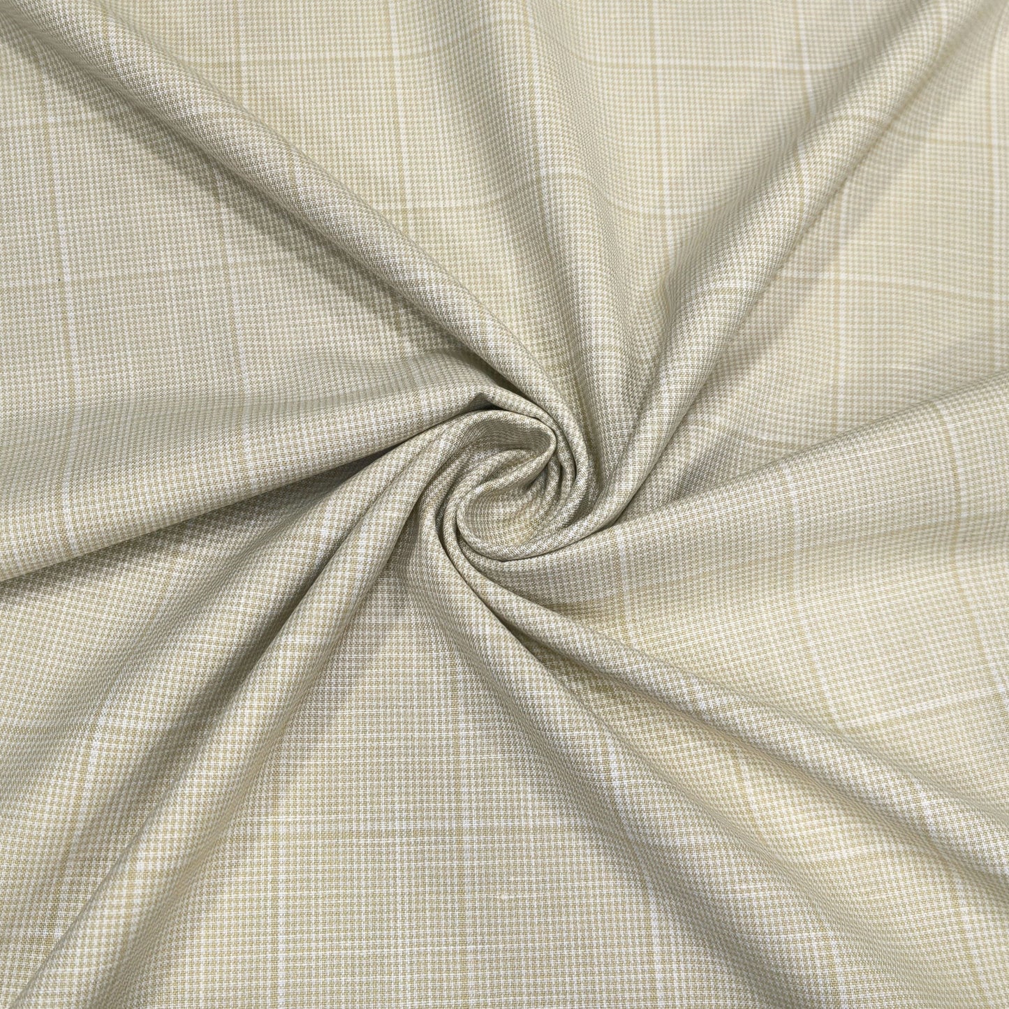 Champagne Sand Heritage Check Fabric