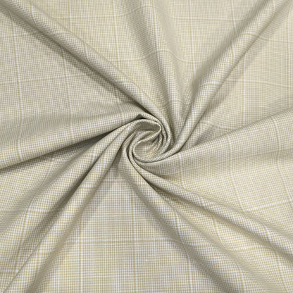 Champagne Sand Heritage Check Fabric