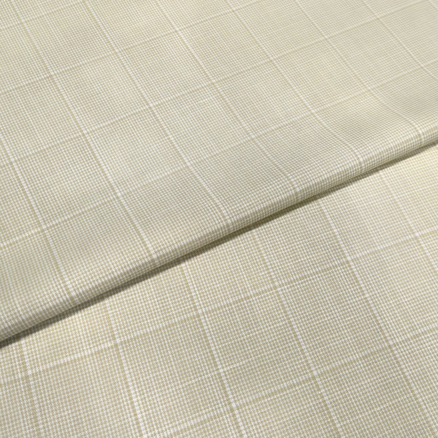 Champagne Sand Heritage Check Fabric