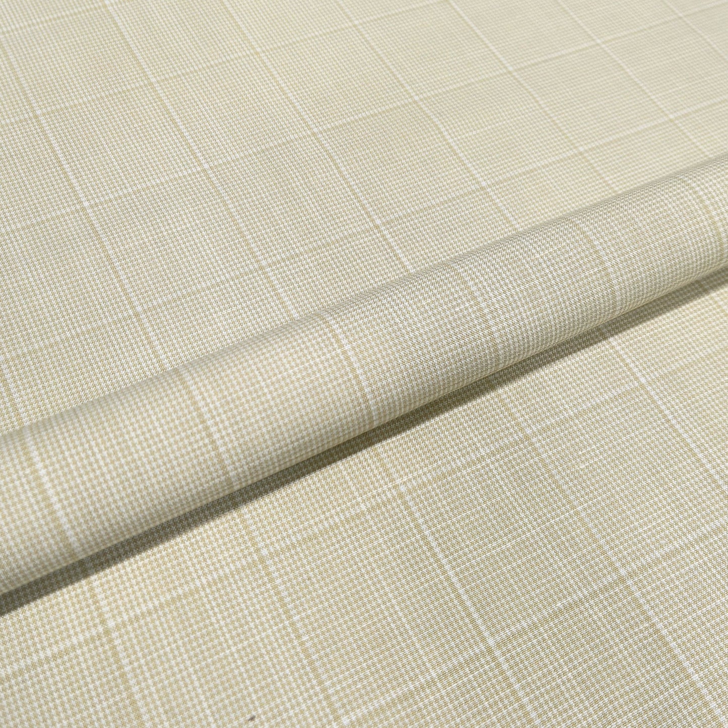 Champagne Sand Heritage Check Fabric