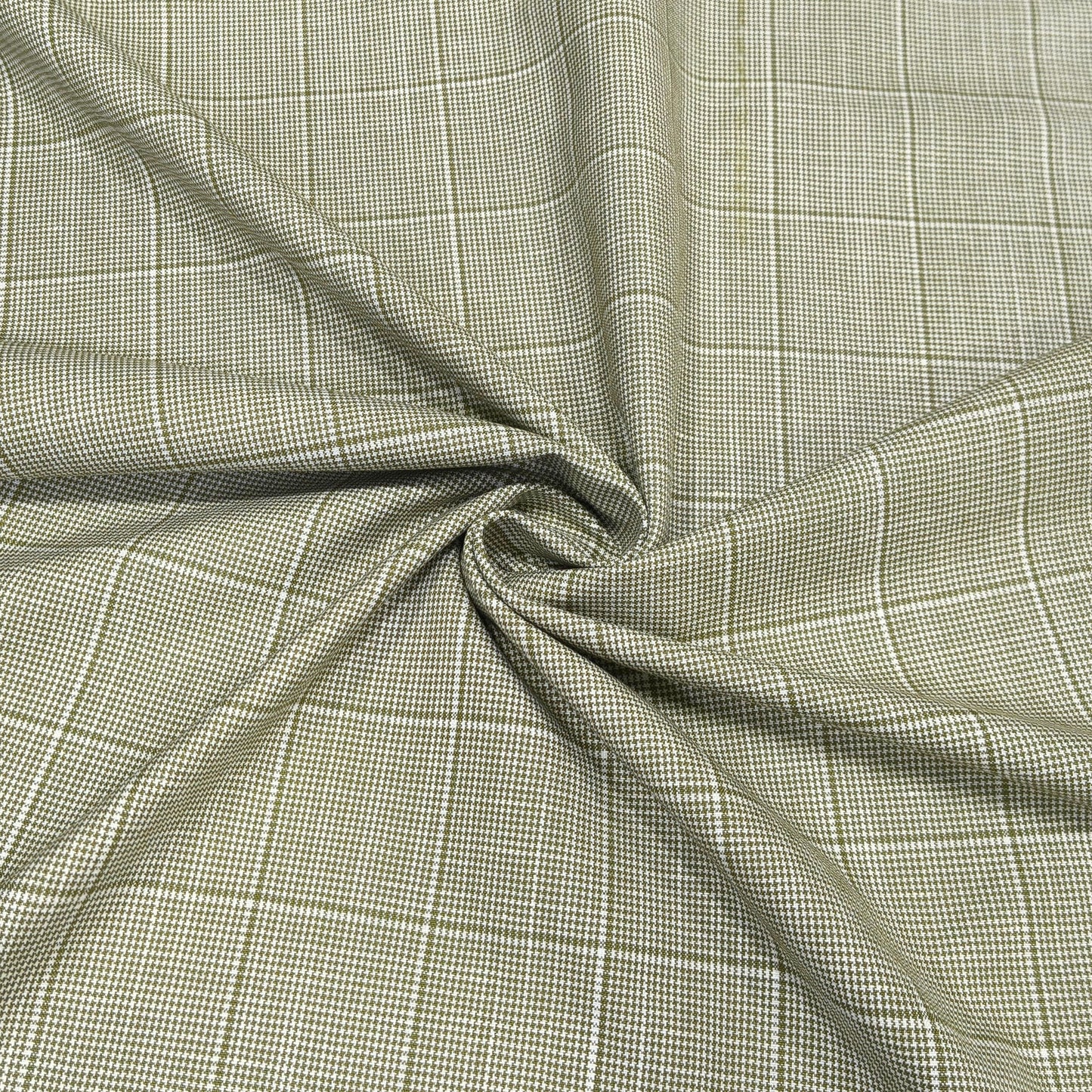 Windsor Olive Plaid Fabric