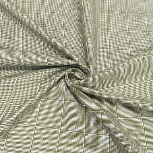 Windsor Olive Plaid Fabric