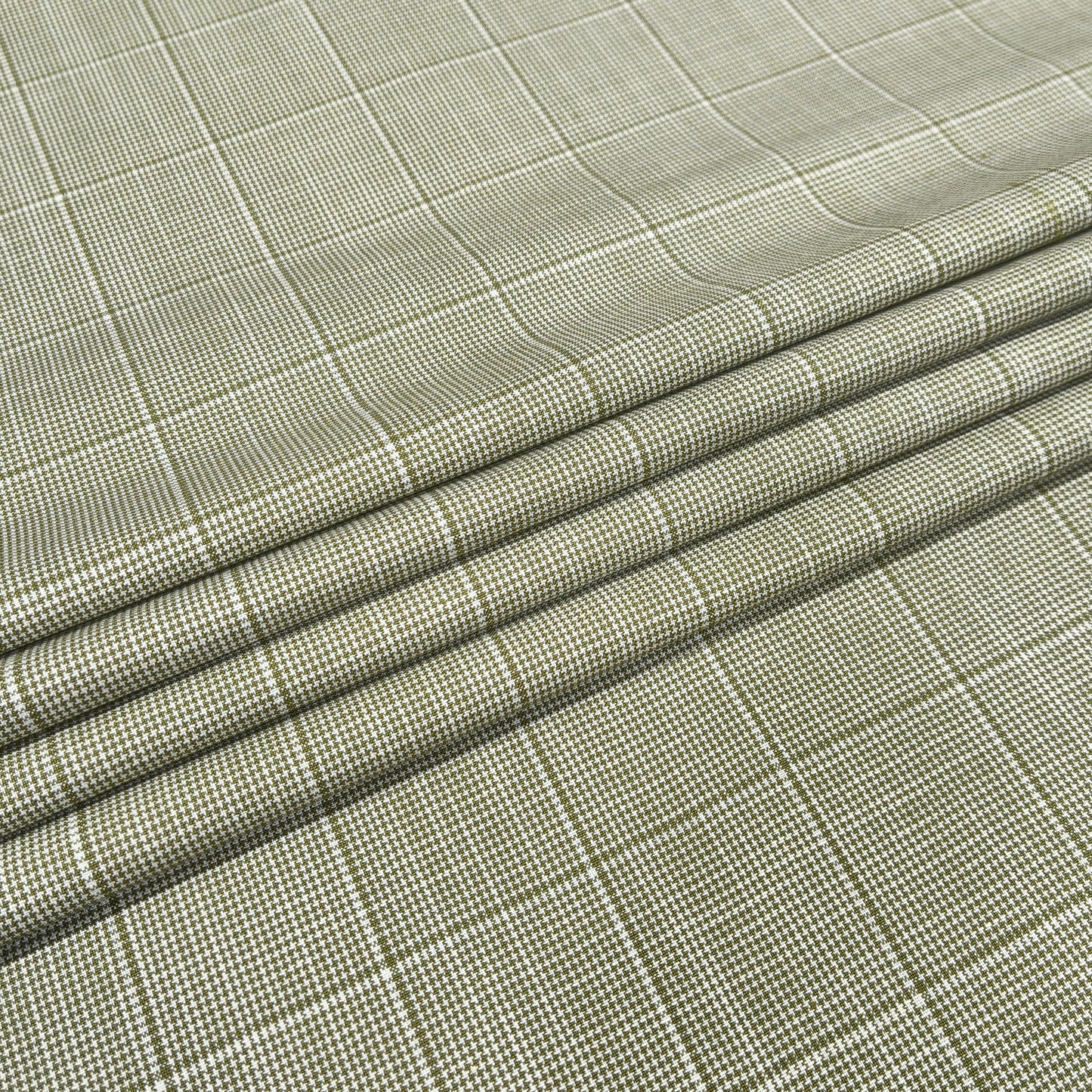 Windsor Olive Plaid Fabric