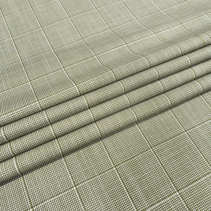 Windsor Olive Plaid Fabric