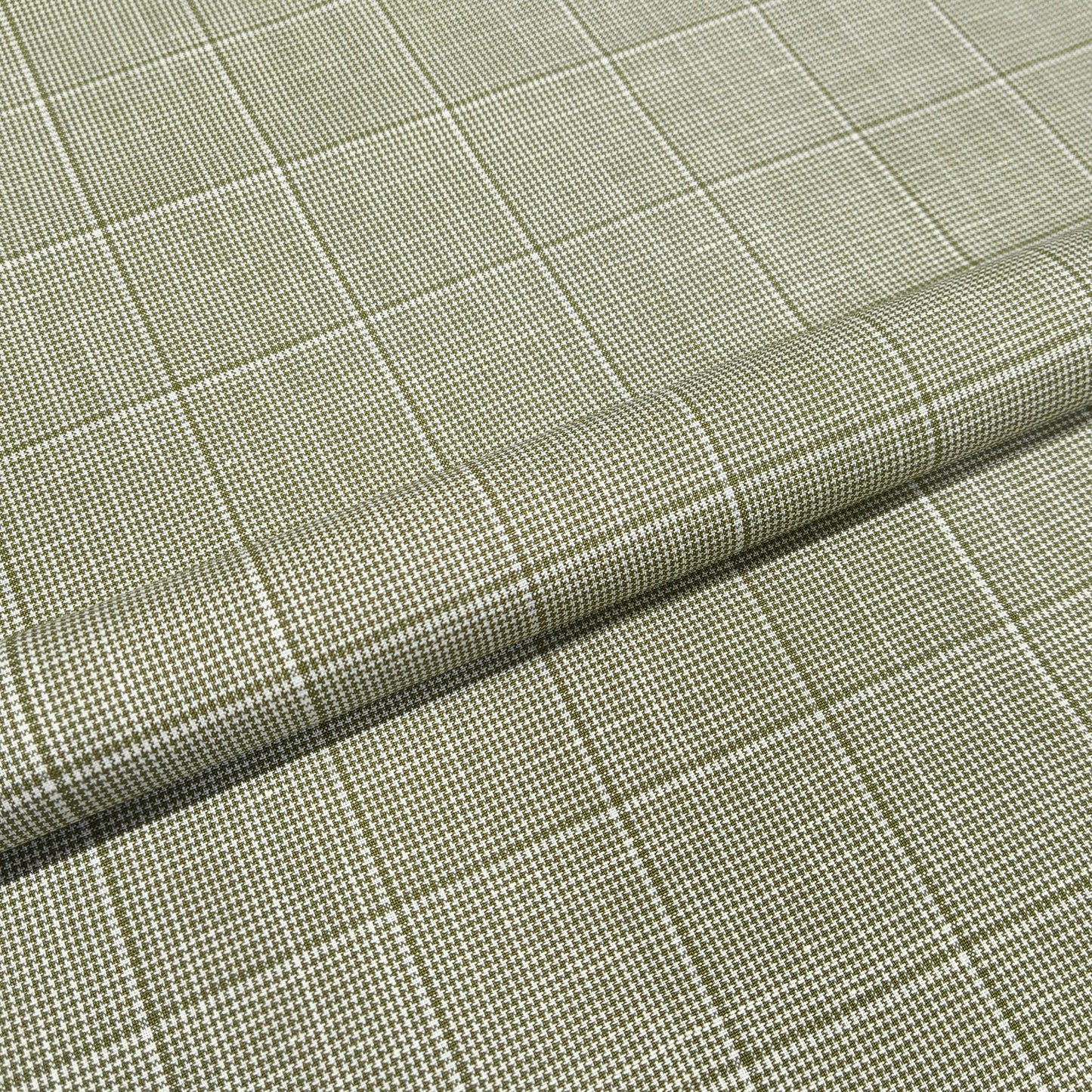 Windsor Olive Plaid Fabric