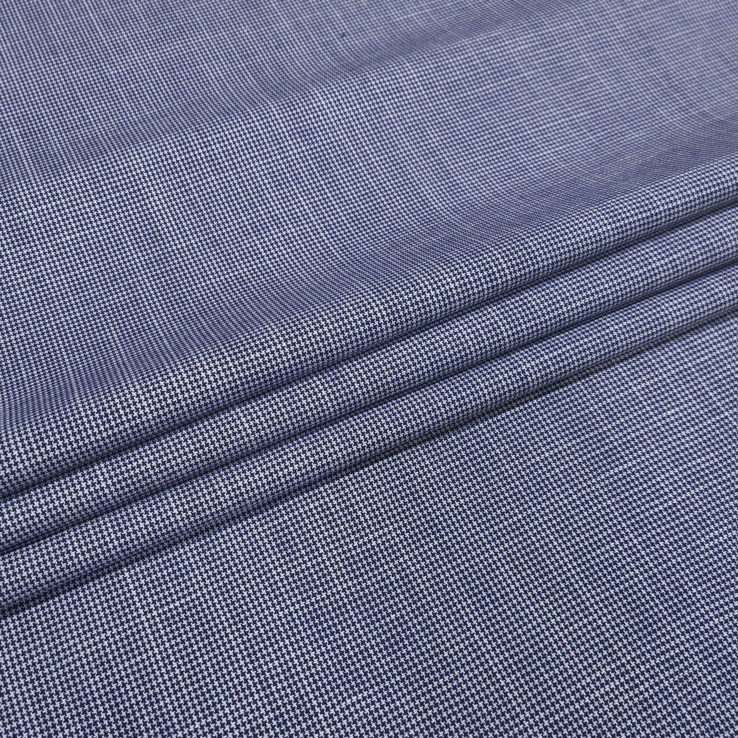 Royal Indigo Micro Weave Fabric