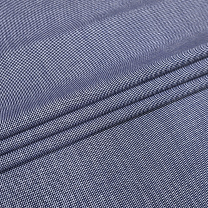 Royal Indigo Micro Weave Fabric