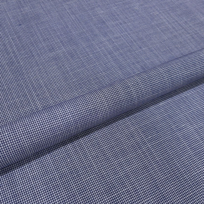 Royal Indigo Micro Weave Fabric