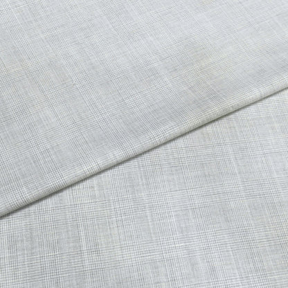 Silver Regent Check Fabric