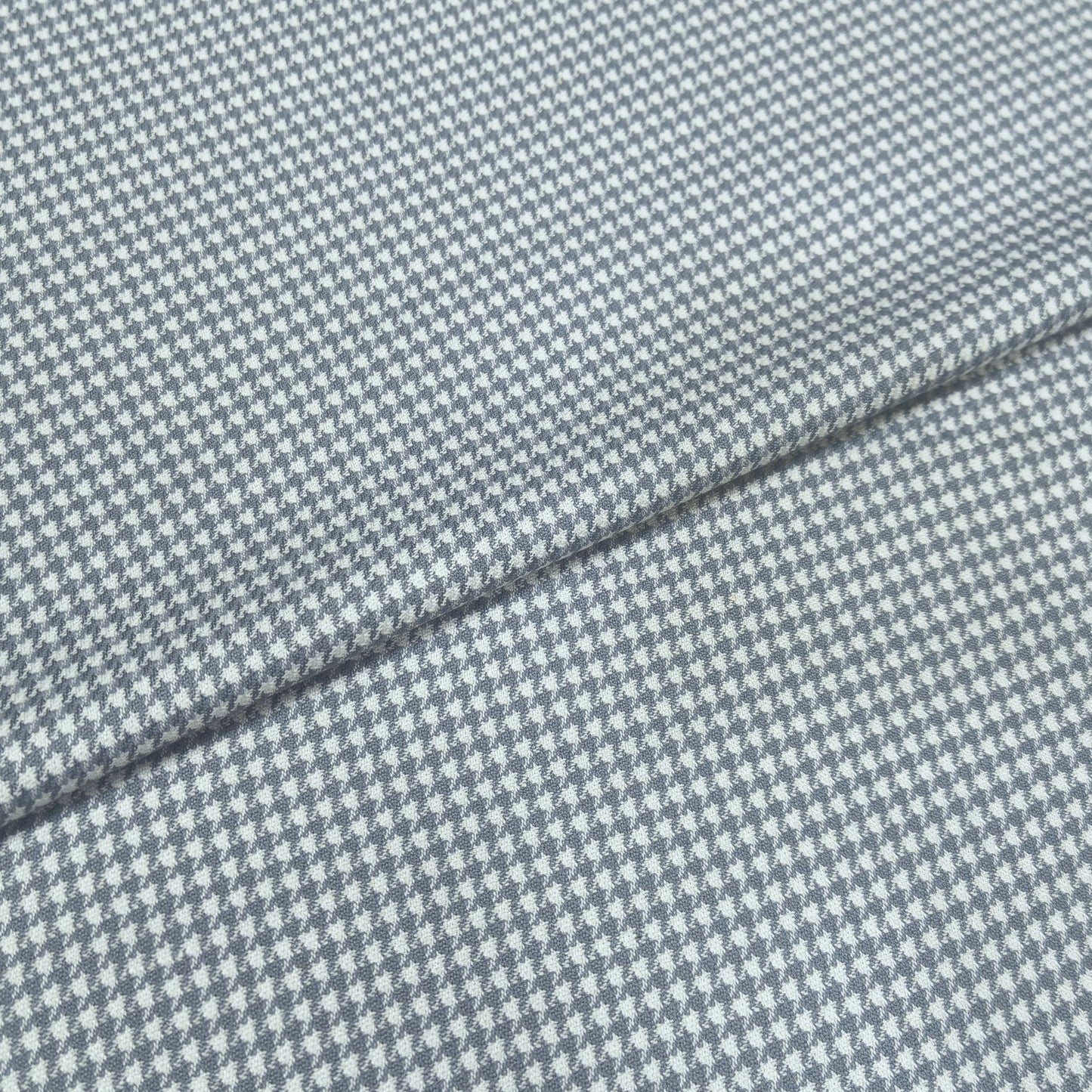 Glacier Grey Houndstooth Fabric