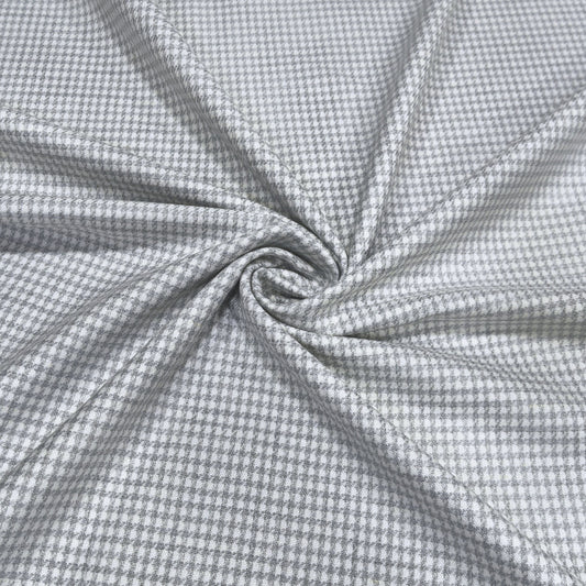 Silver Birch Houndstooth Fabric