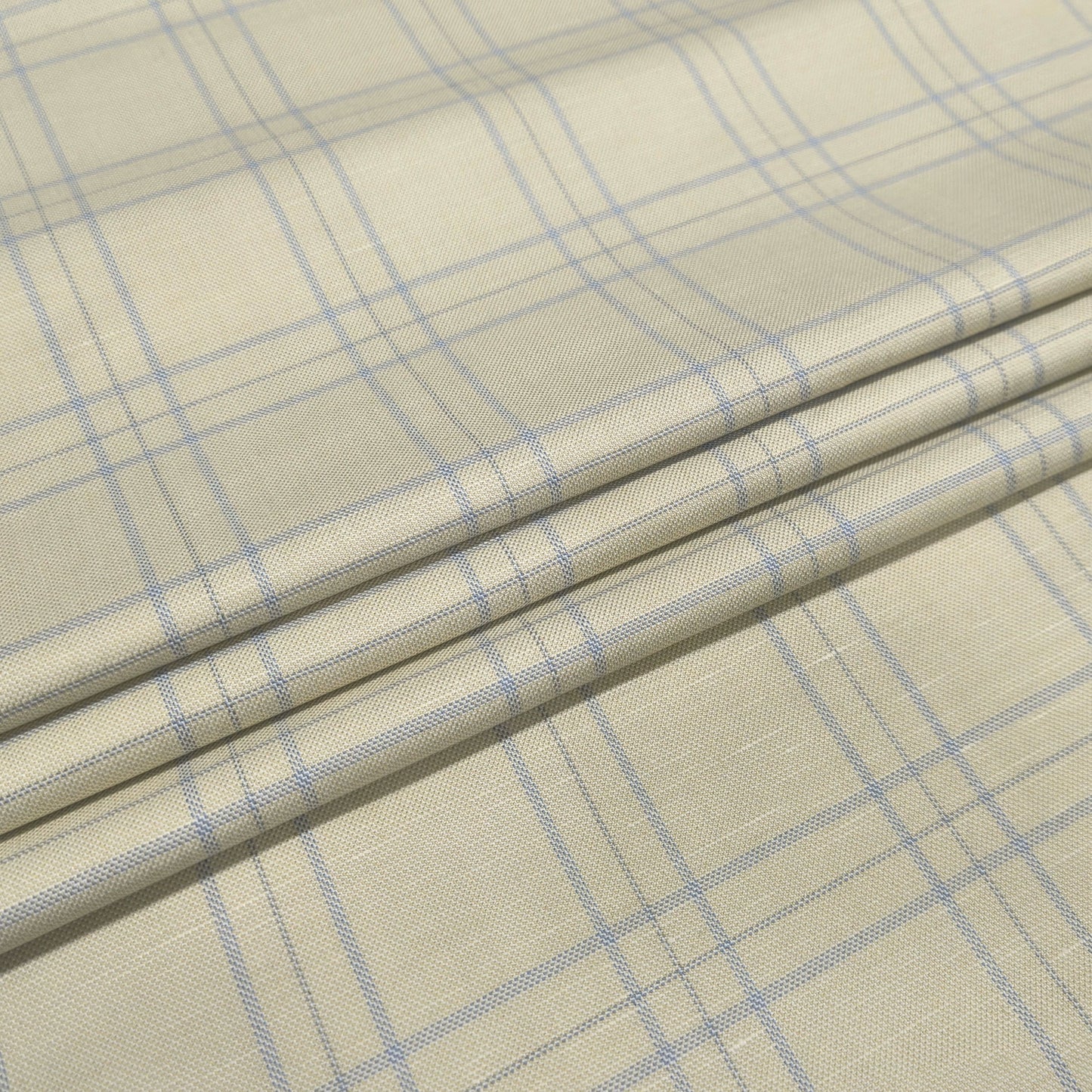 Sandstone Sky Windowpane Fabric