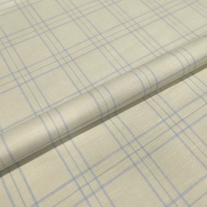Sandstone Sky Windowpane Fabric