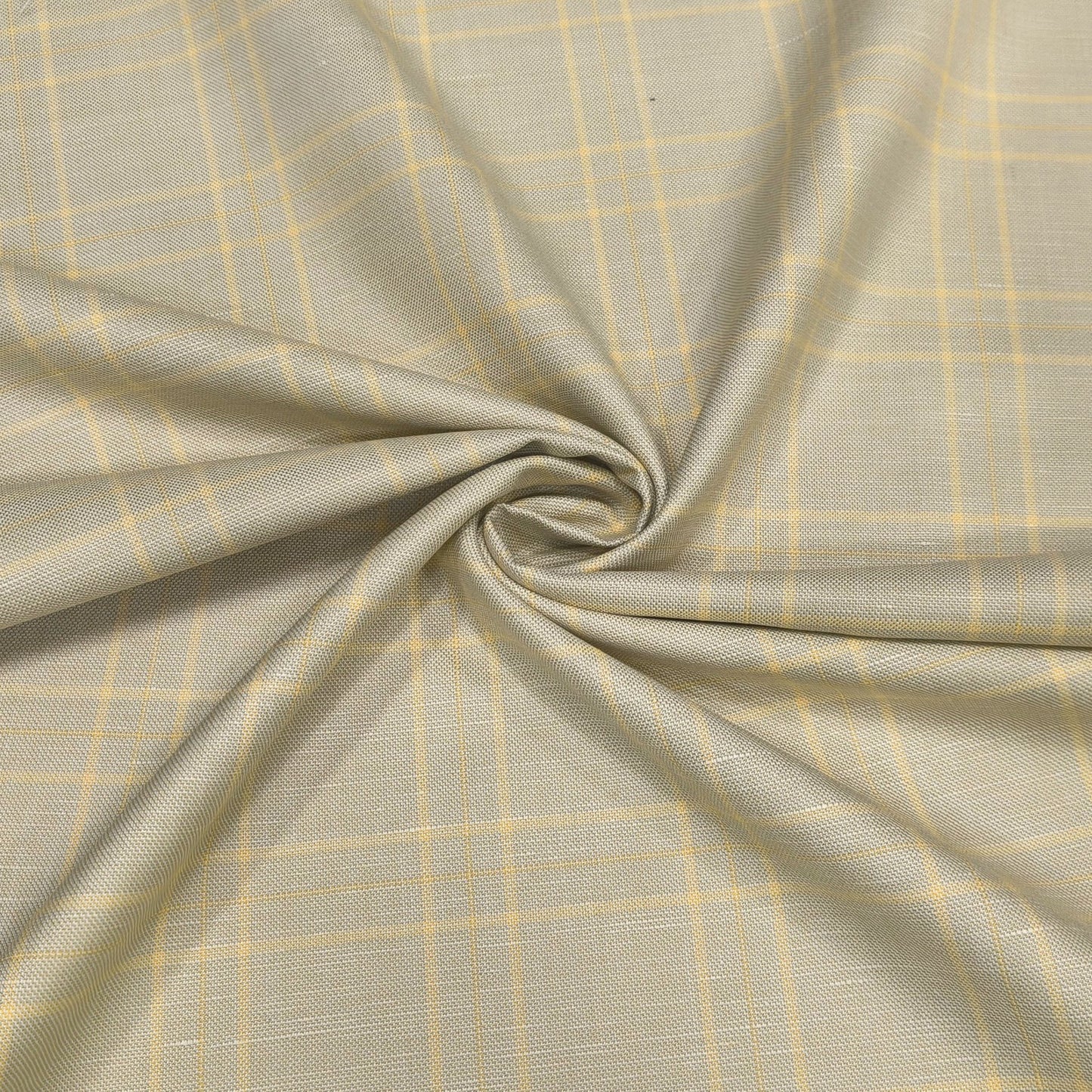 Golden Sand Windowpane Fabric
