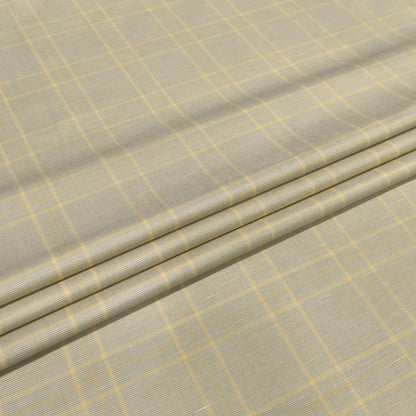 Golden Sand Windowpane Fabric