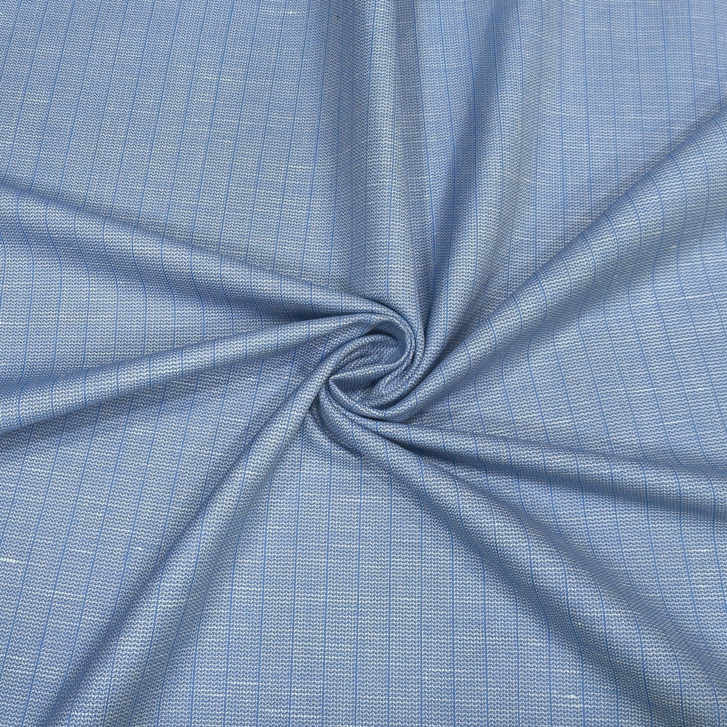 Azure Mist Stripe Fabric