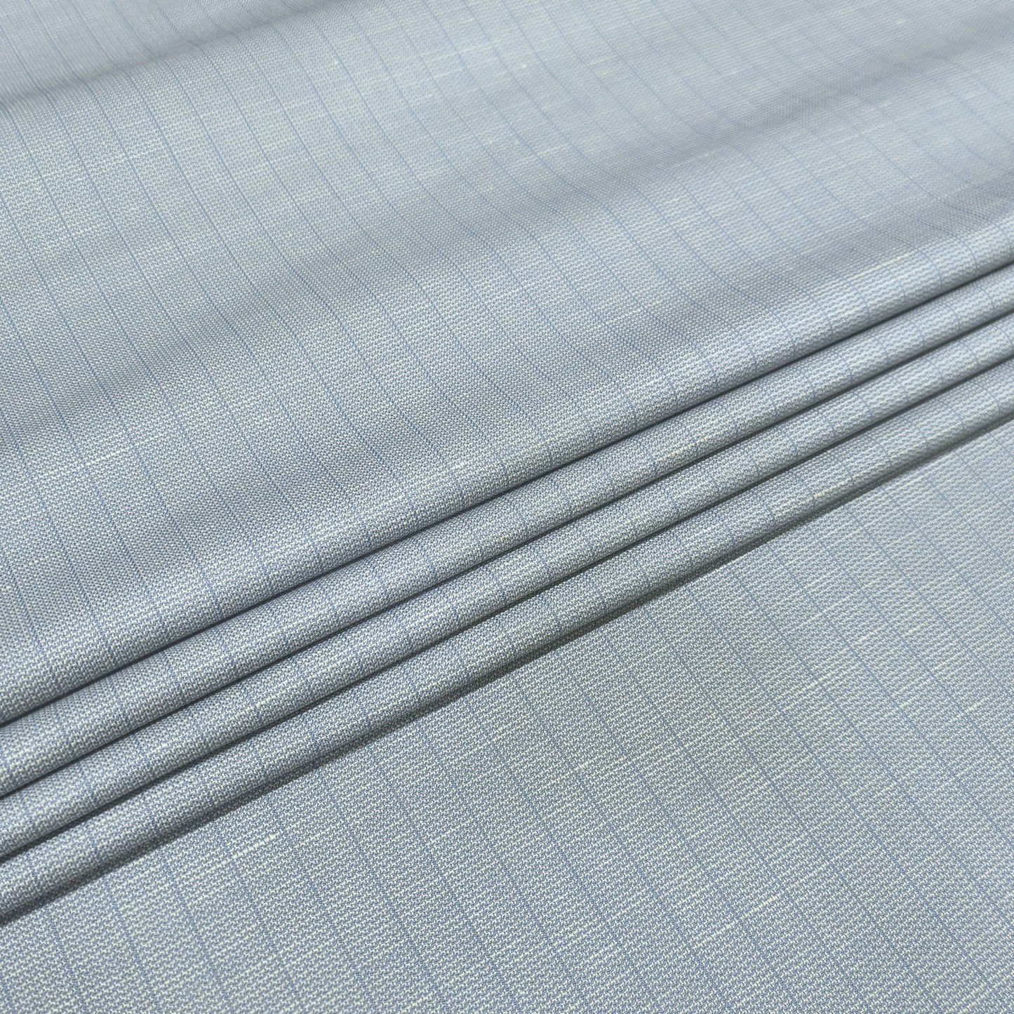 Blue Haze Texture Stripe Fabric