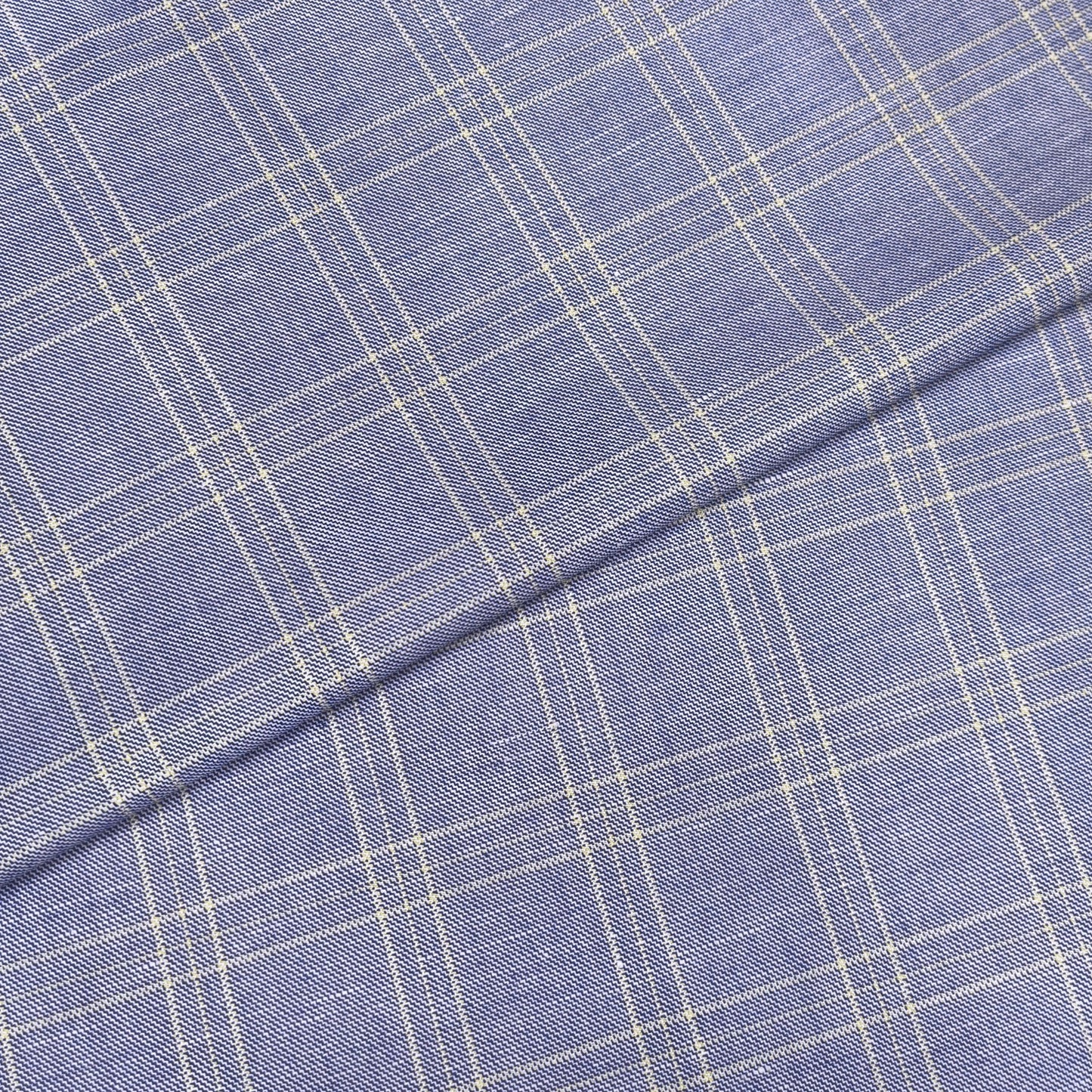 Lavender Regent Windowpane Fabric