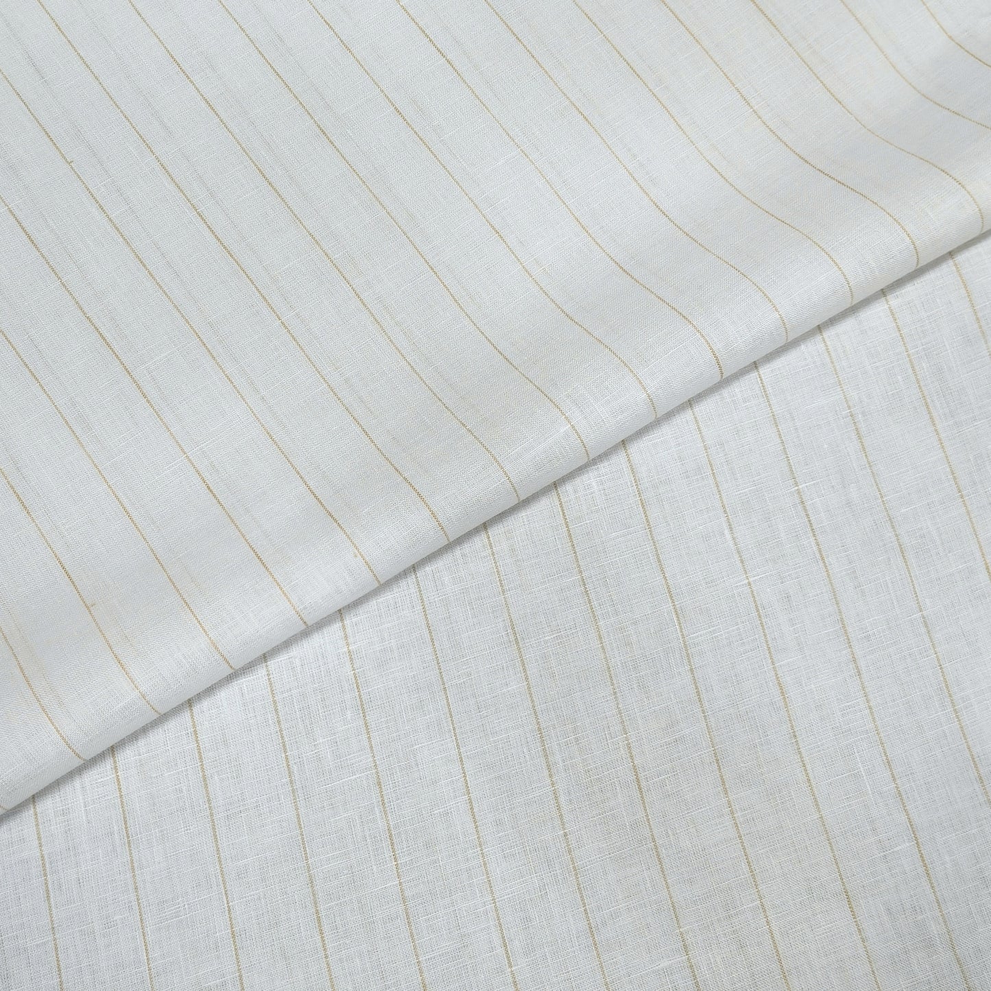 White Sand Pinstripe Fabric