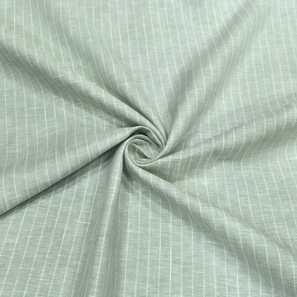 Sage Stripe Linen Fabric