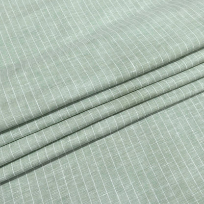 Sage Stripe Linen Fabric