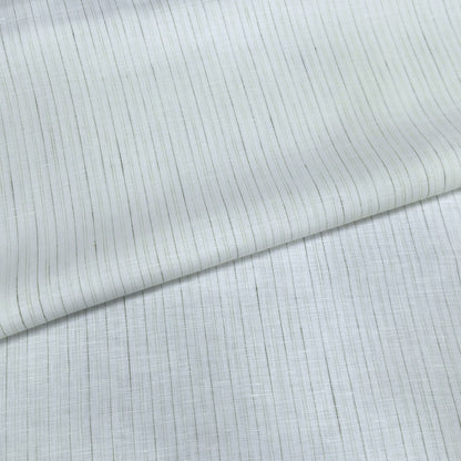 Olive Whisper Pinstripe Fabric