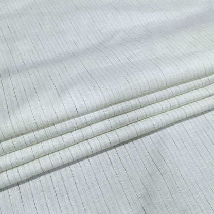 Olive Whisper Pinstripe Fabric