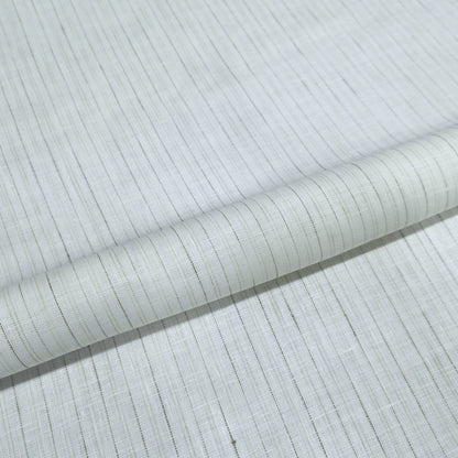 Olive Whisper Pinstripe Fabric