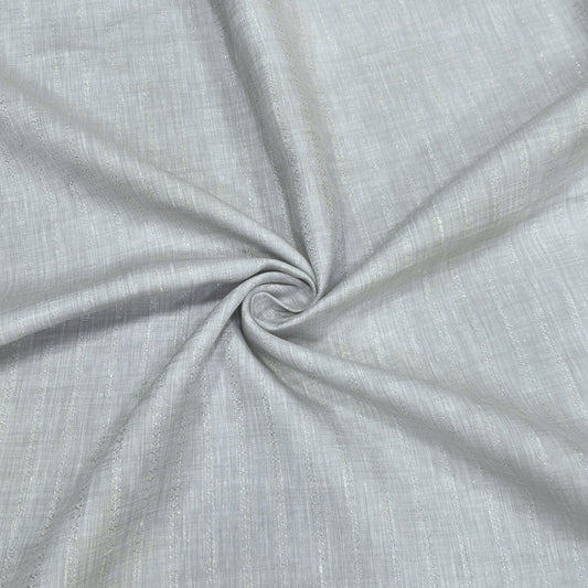 Silver Mist Linen Fabric