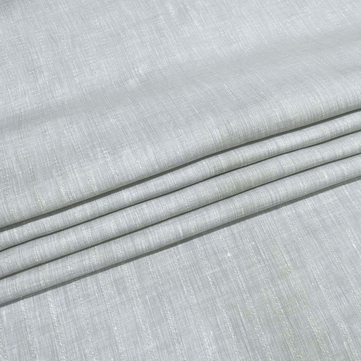 Silver Mist Linen Fabric